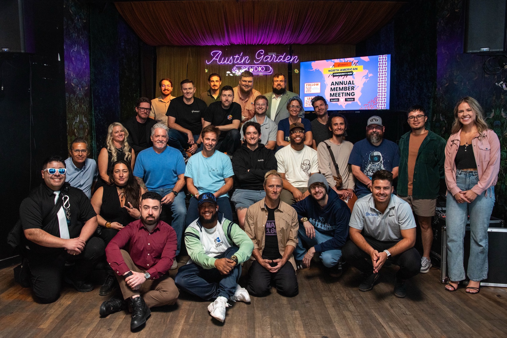 Intersect AMM Austin — full group photo on stage