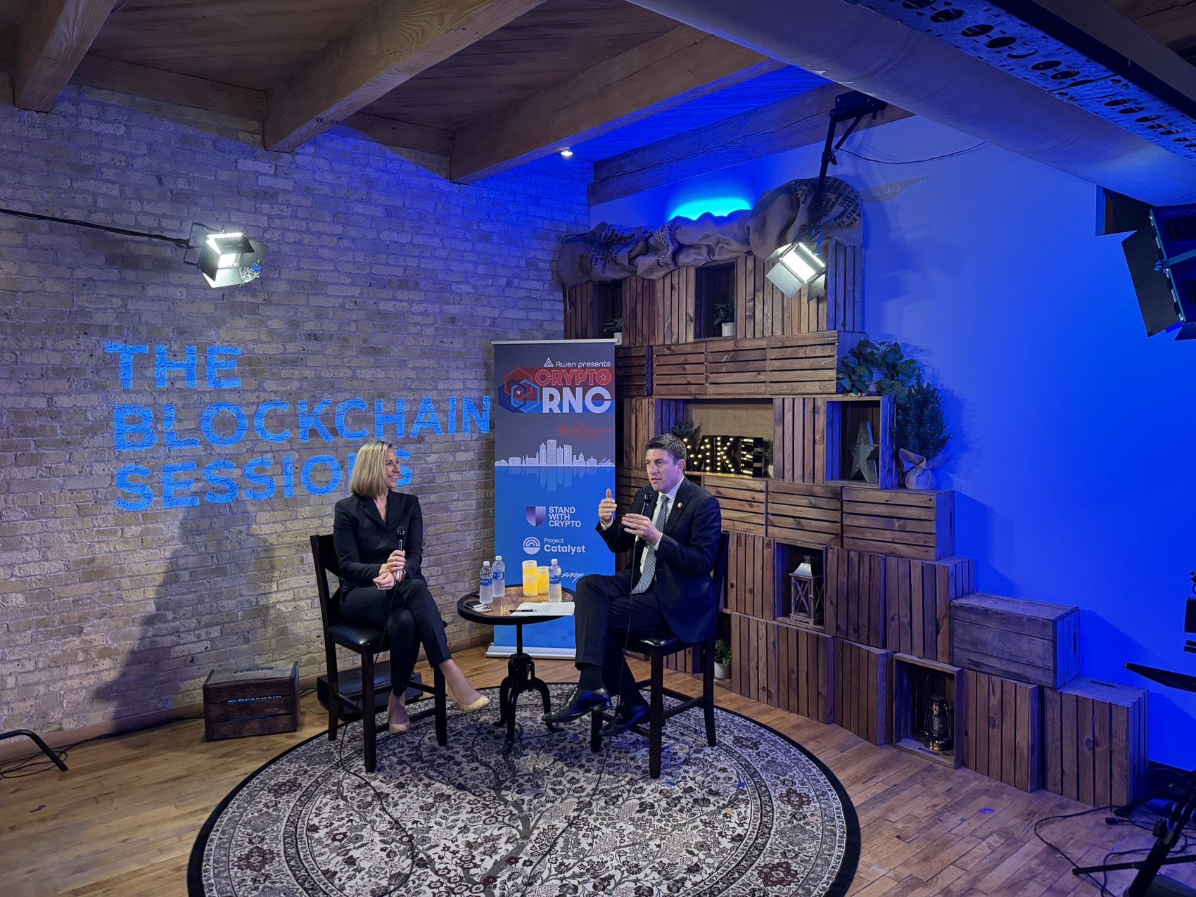 CryptoRNC 2024, Milwaukee — a fireside chat on the produced stage
